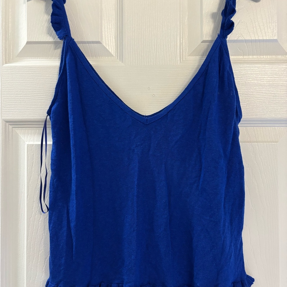 Zara Royal Blue Camisole Top